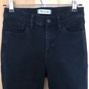 Madewell Roadtripper Skinny Jeans Size 26 Black *FREE SHIPPING*